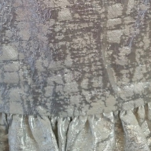 GORGEOUS Silver Strapless Wendy Bird ModCloth! - Picture 3 of 6